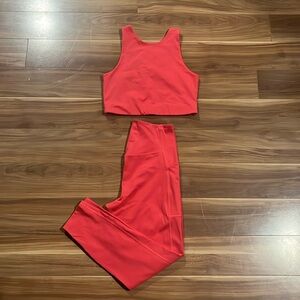 Hot pink girlfriend collective set